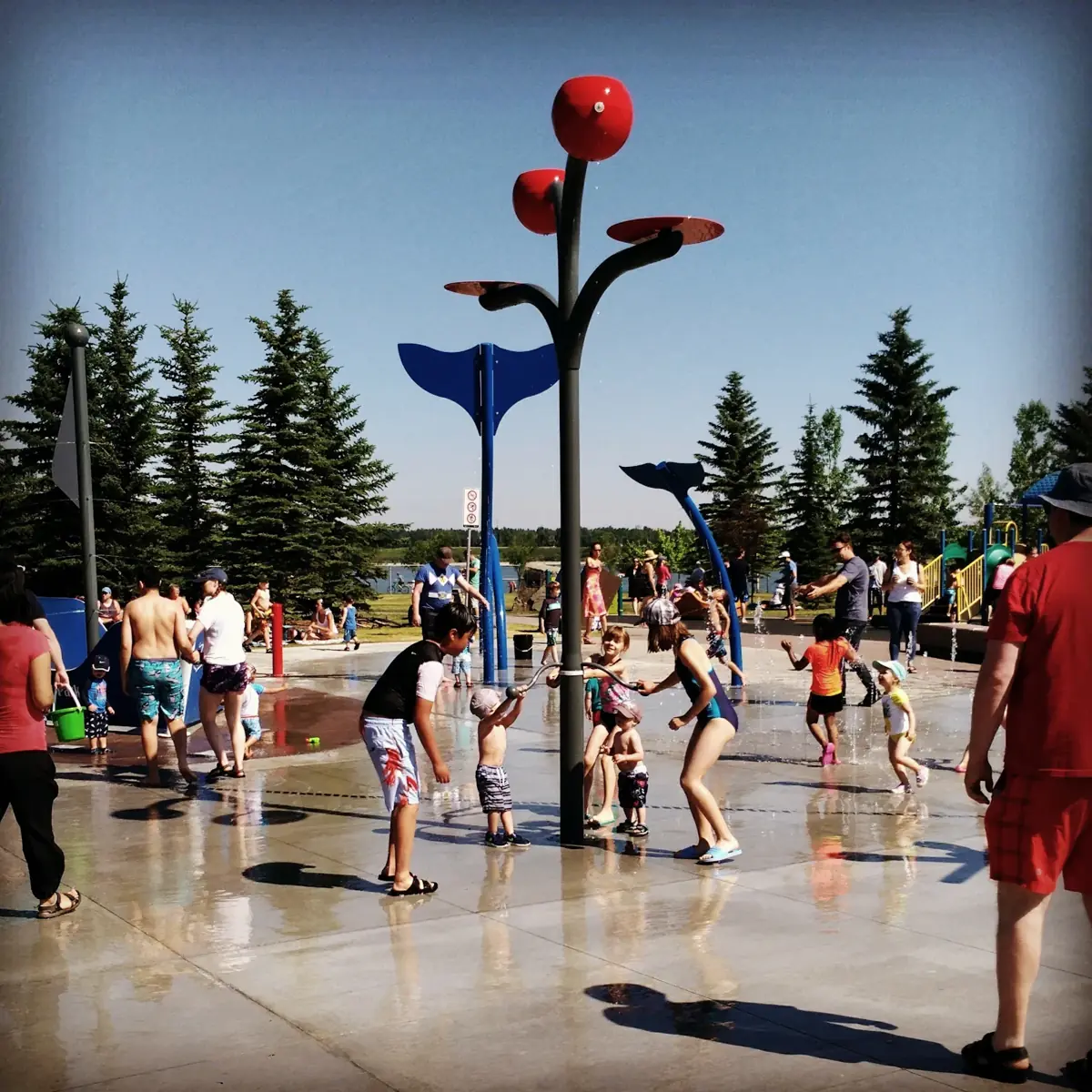 Splash Ranch: A splash pad made for the littlest wranglers